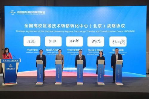 北京服貿會啟動全國高校區域技術轉移轉化中心建設，信息技術咨詢服務引領創新驅動